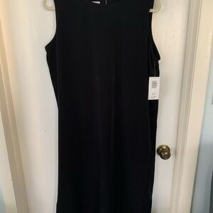Elegant Black Sleeveless Dress
